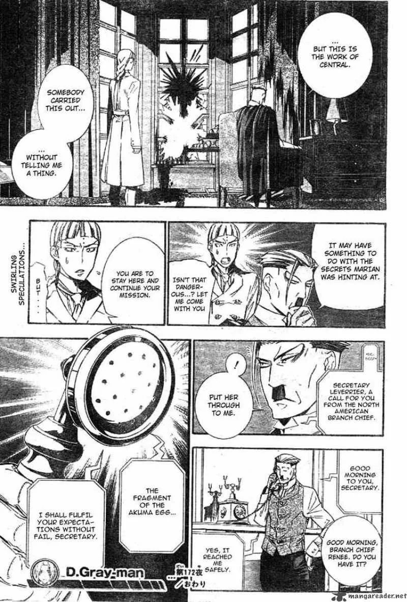 D.Gray-Man Chapter 171 page 17