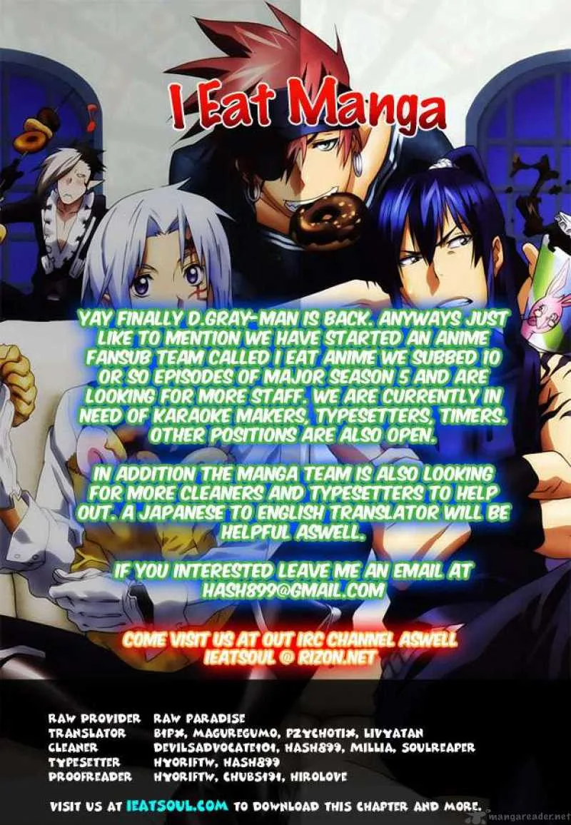 D.Gray-Man Chapter 187 page 50