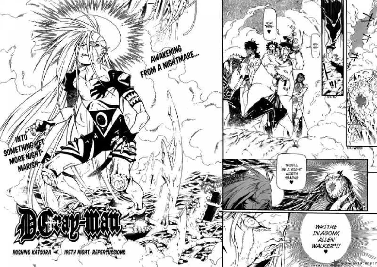 D.Gray-Man Chapter 195 page 4