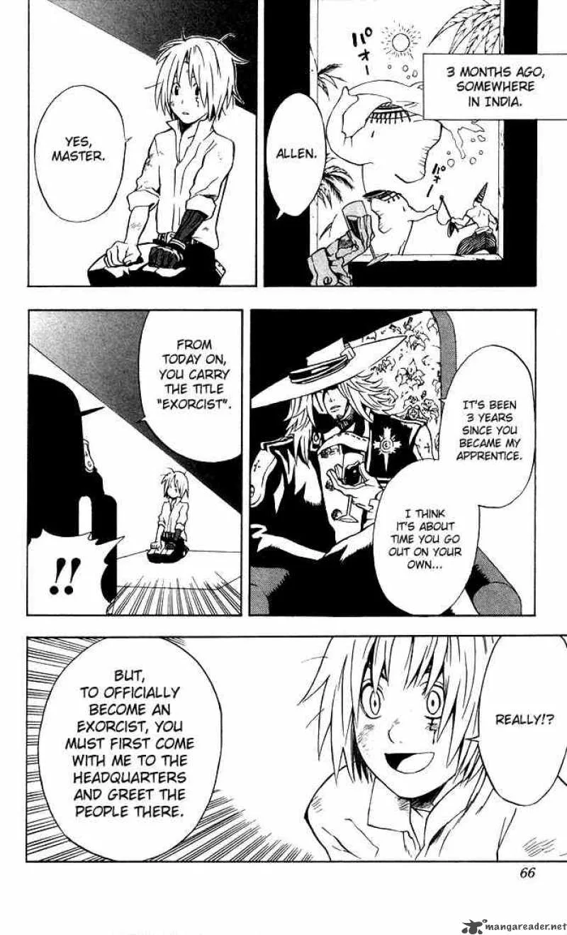D.Gray-Man Chapter 2 page 4