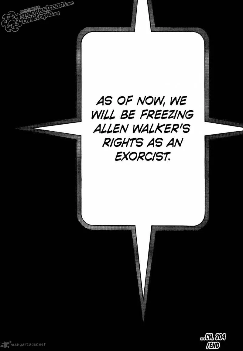 D.Gray-Man Chapter 204 page 29