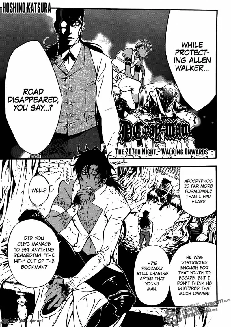 D.Gray-Man Chapter 207 page 1