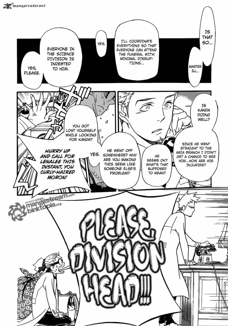 D.Gray-Man Chapter 208 page 21