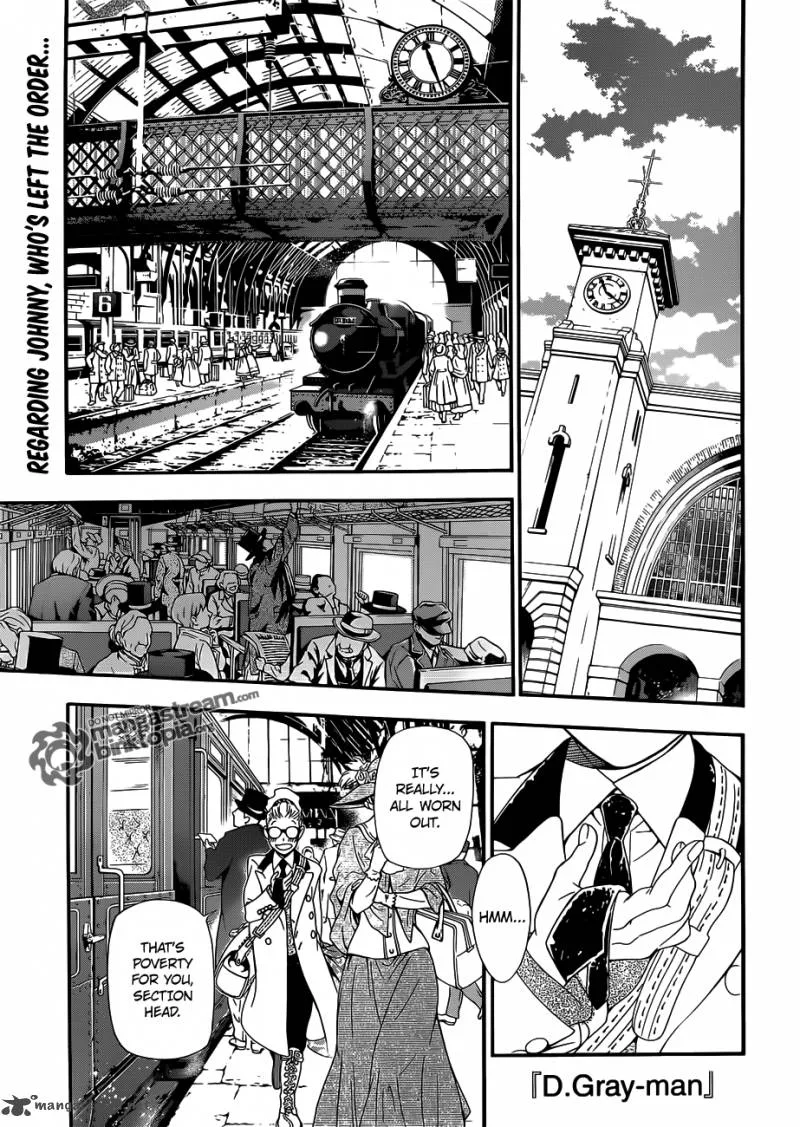 D.Gray-Man Chapter 209 page 1