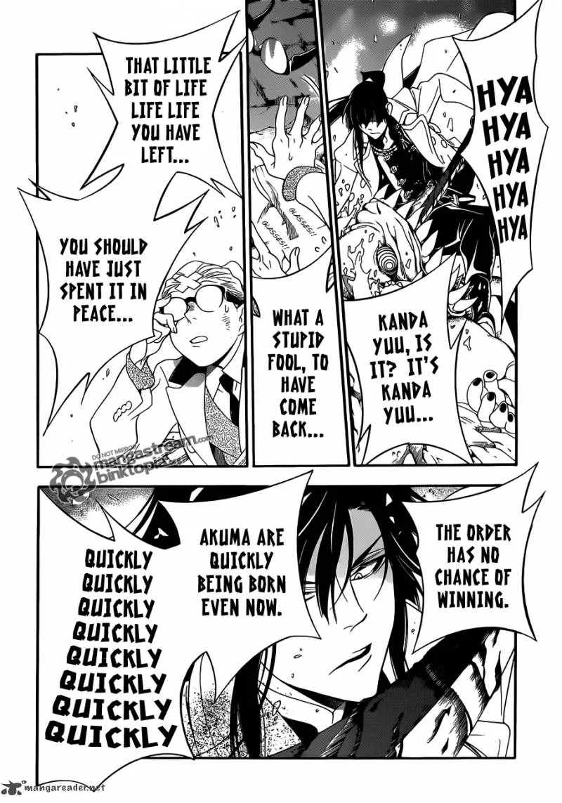 D.Gray-Man Chapter 210 page 14