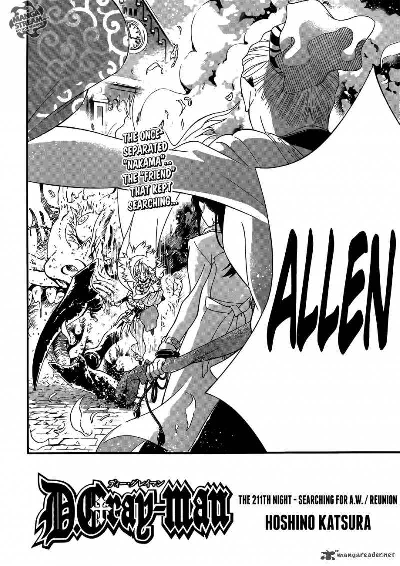 D.Gray-Man Chapter 211 page 2