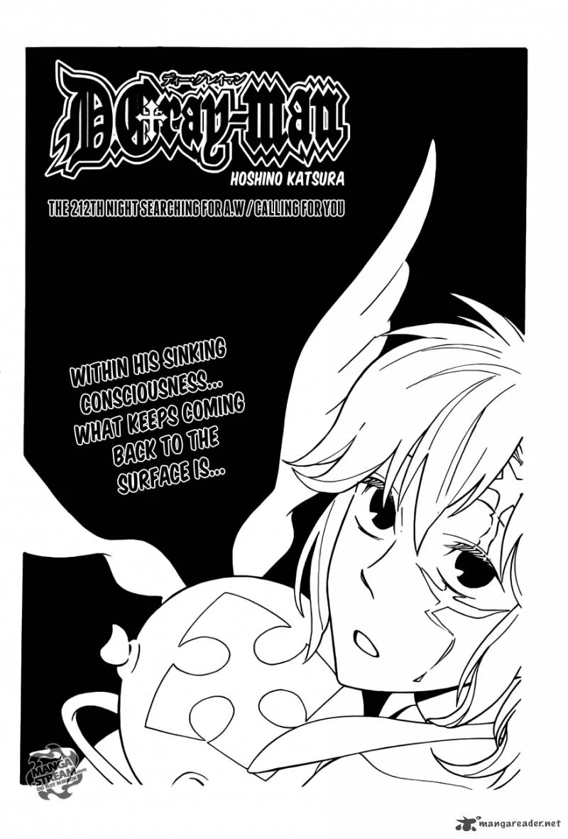D.Gray-Man Chapter 212 page 2