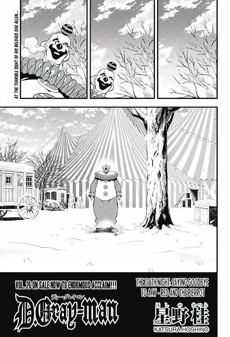 D.Gray-Man Chapter 236 page 3