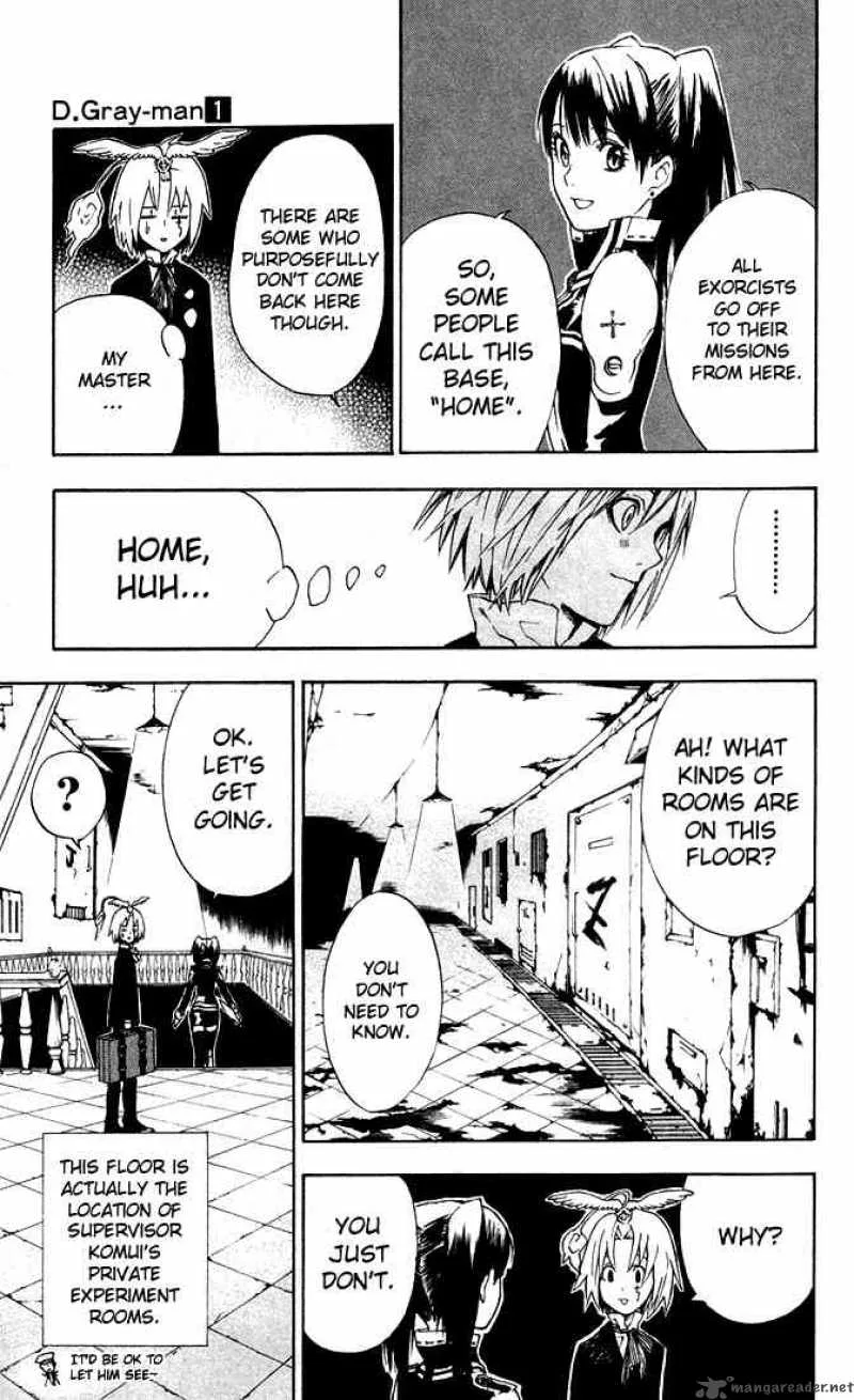 D.Gray-Man Chapter 6 page 9