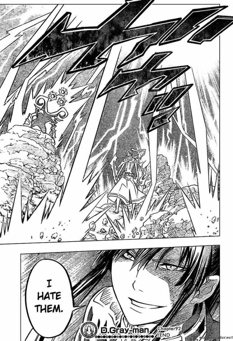 D.Gray-Man Chapter 92 page 17