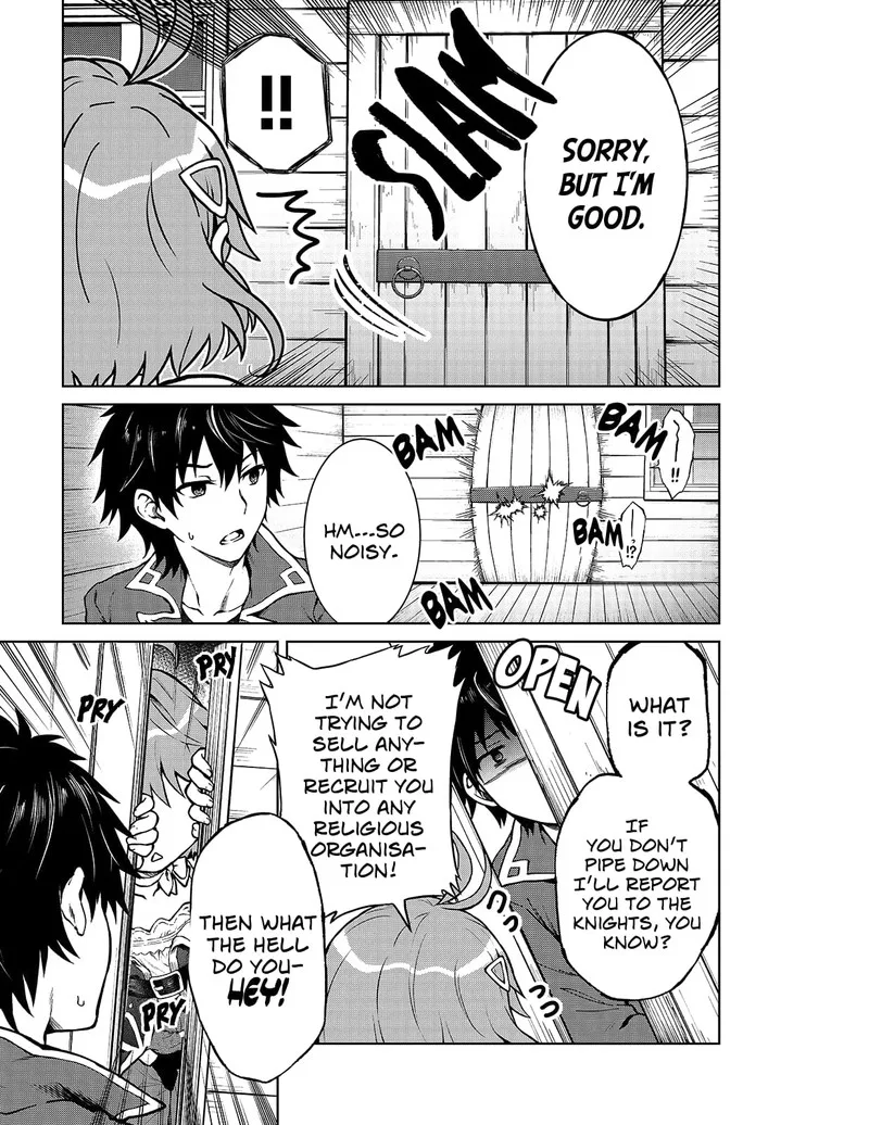 D-kyuu Boukensha no Ore, Naze ka Yuusha Party ni Kanyuu Sareta Ageku, Oujo ni Tsukima Towareteru Chapter 1 page 6