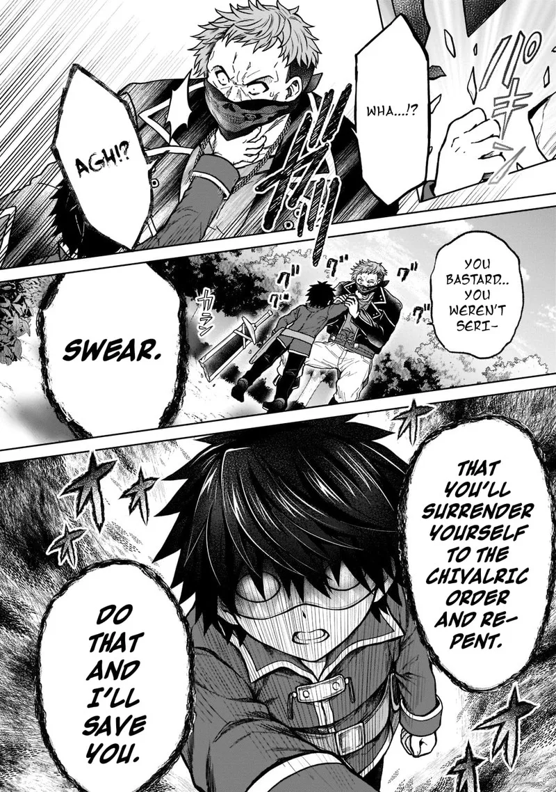 D-kyuu Boukensha no Ore, Naze ka Yuusha Party ni Kanyuu Sareta Ageku, Oujo ni Tsukima Towareteru Chapter 12 page 22