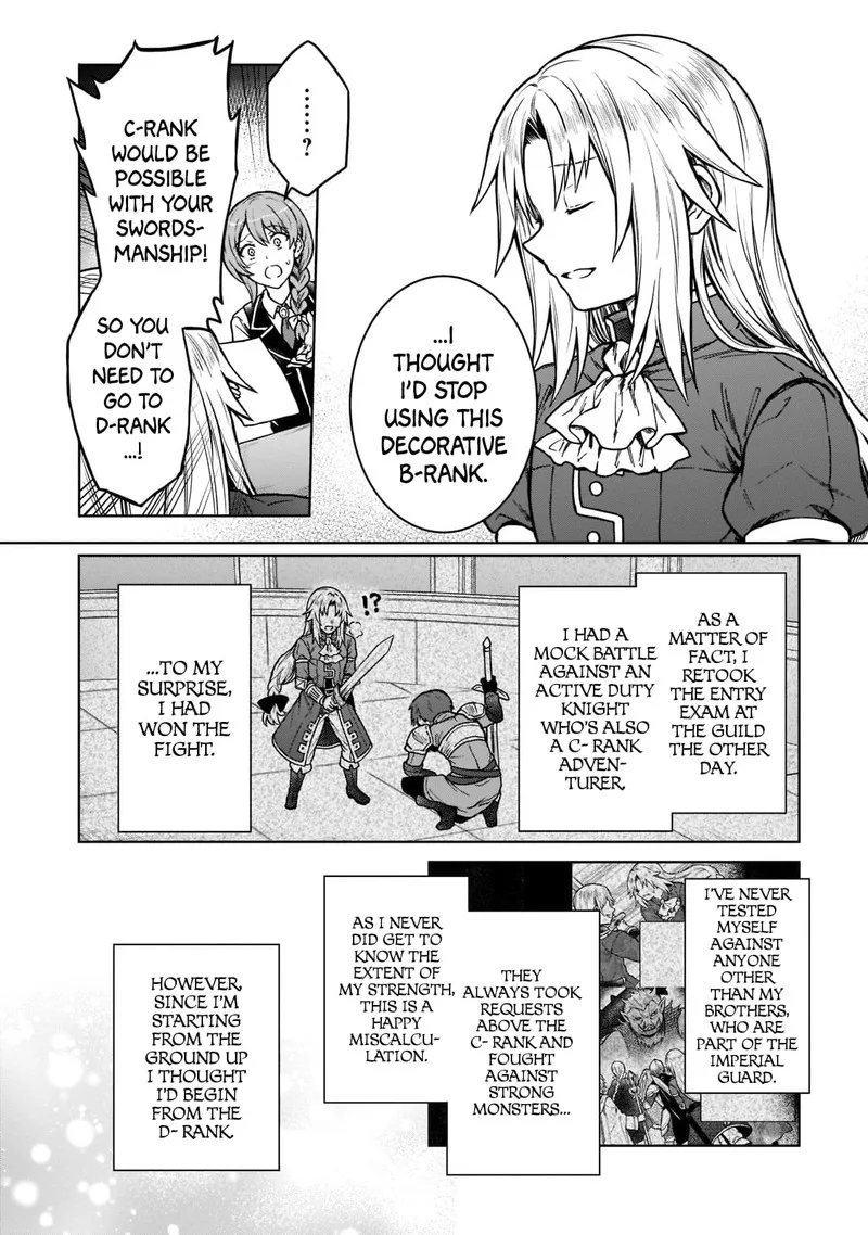 D-kyuu Boukensha no Ore, Naze ka Yuusha Party ni Kanyuu Sareta Ageku, Oujo ni Tsukima Towareteru Chapter 14 page 14