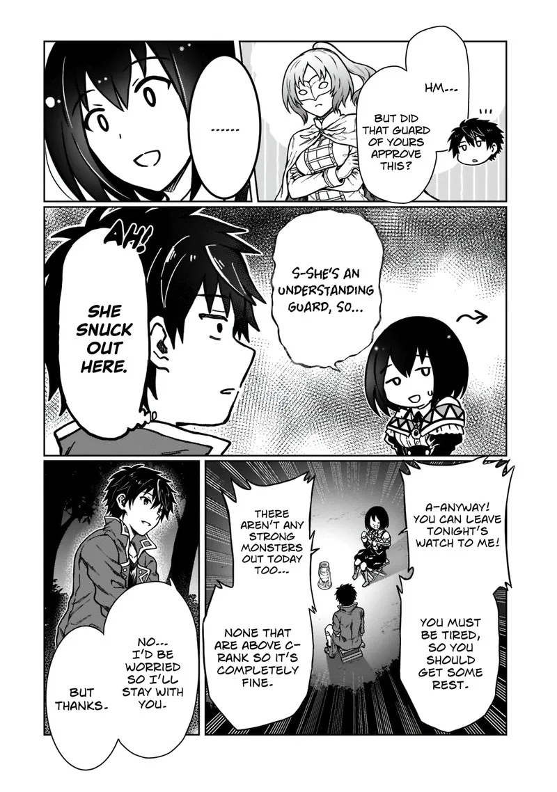 D-kyuu Boukensha no Ore, Naze ka Yuusha Party ni Kanyuu Sareta Ageku, Oujo ni Tsukima Towareteru Chapter 4 page 7