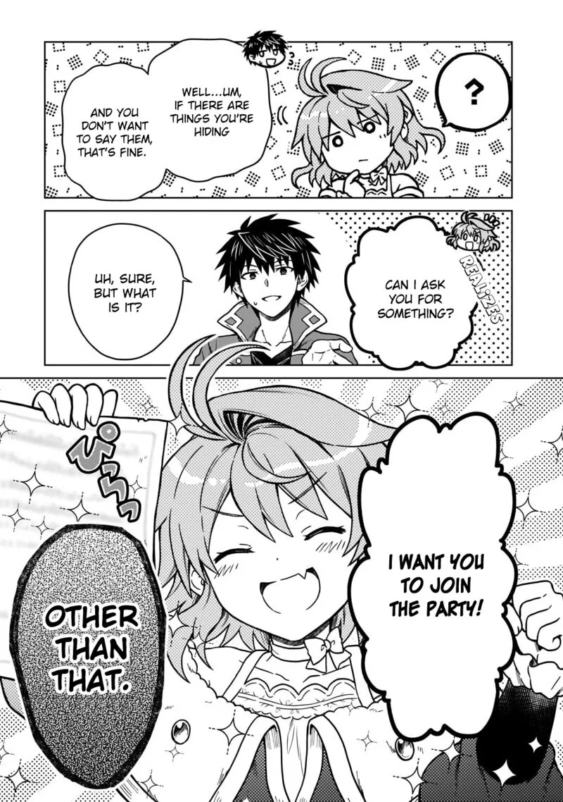 D-kyuu Boukensha no Ore, Naze ka Yuusha Party ni Kanyuu Sareta Ageku, Oujo ni Tsukima Towareteru Chapter 40 page 9