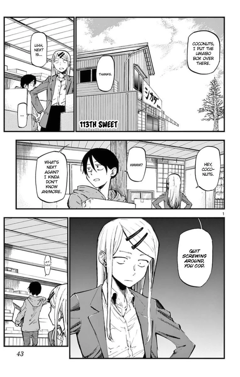 Dagashi Kashi Chapter 113 page 1