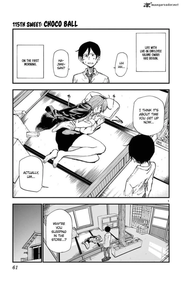 Dagashi Kashi Chapter 115 page 1
