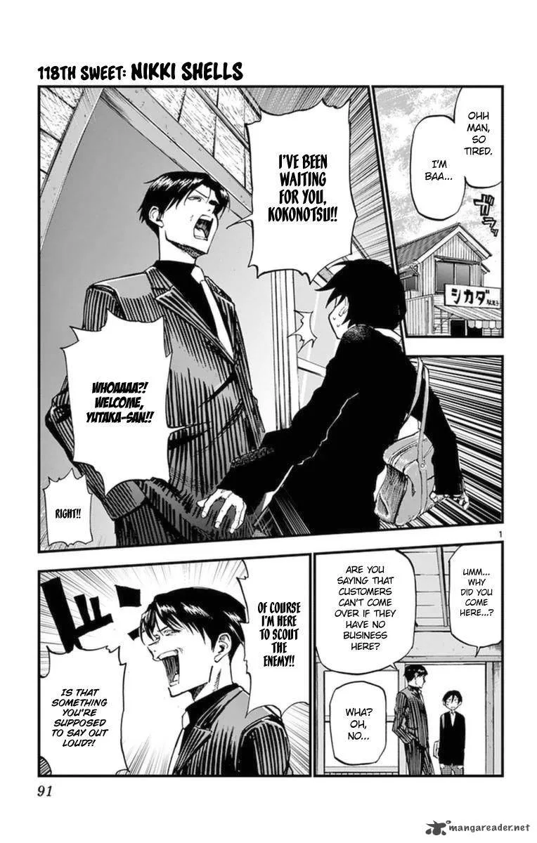 Dagashi Kashi Chapter 118 page 1