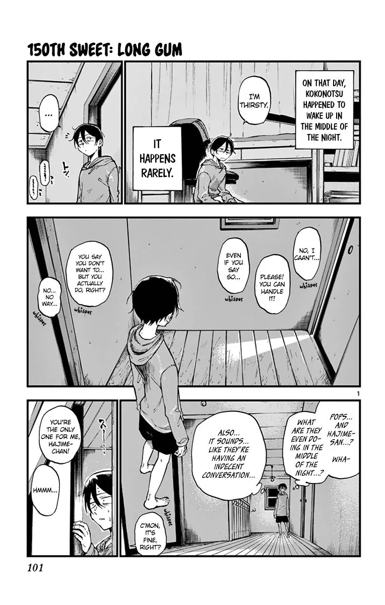 Dagashi Kashi Chapter 150 page 1