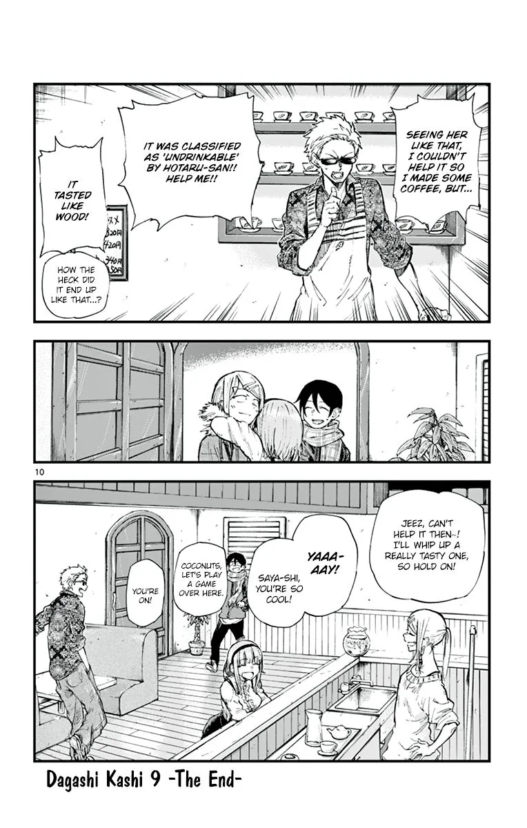 Dagashi Kashi Chapter 155 page 10