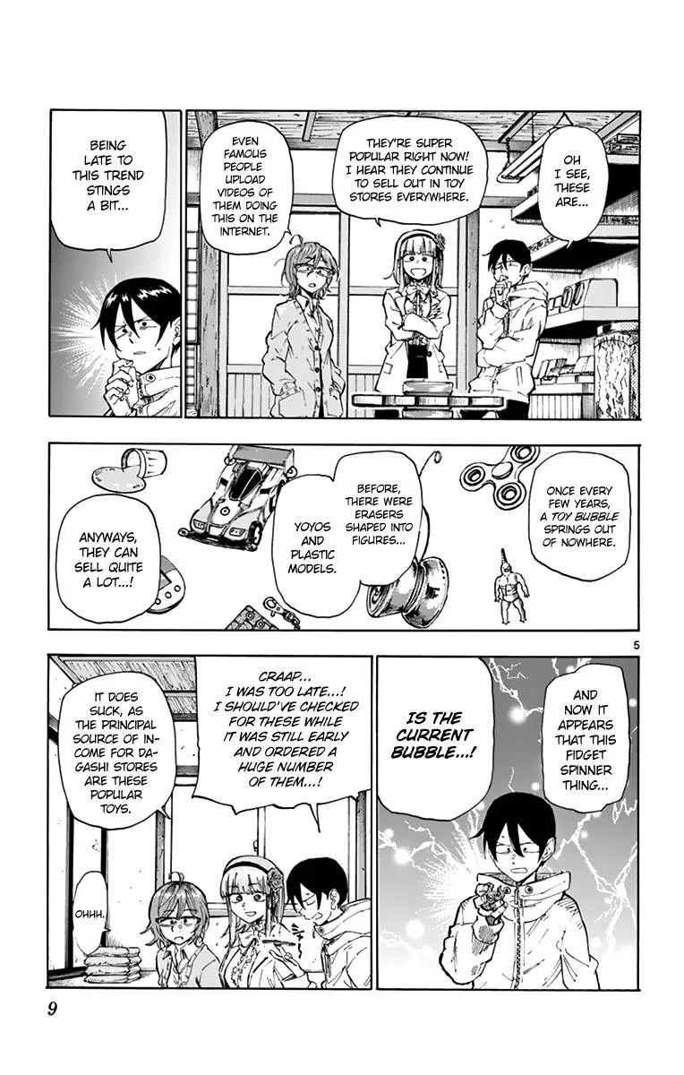 Dagashi Kashi Chapter 156 page 5