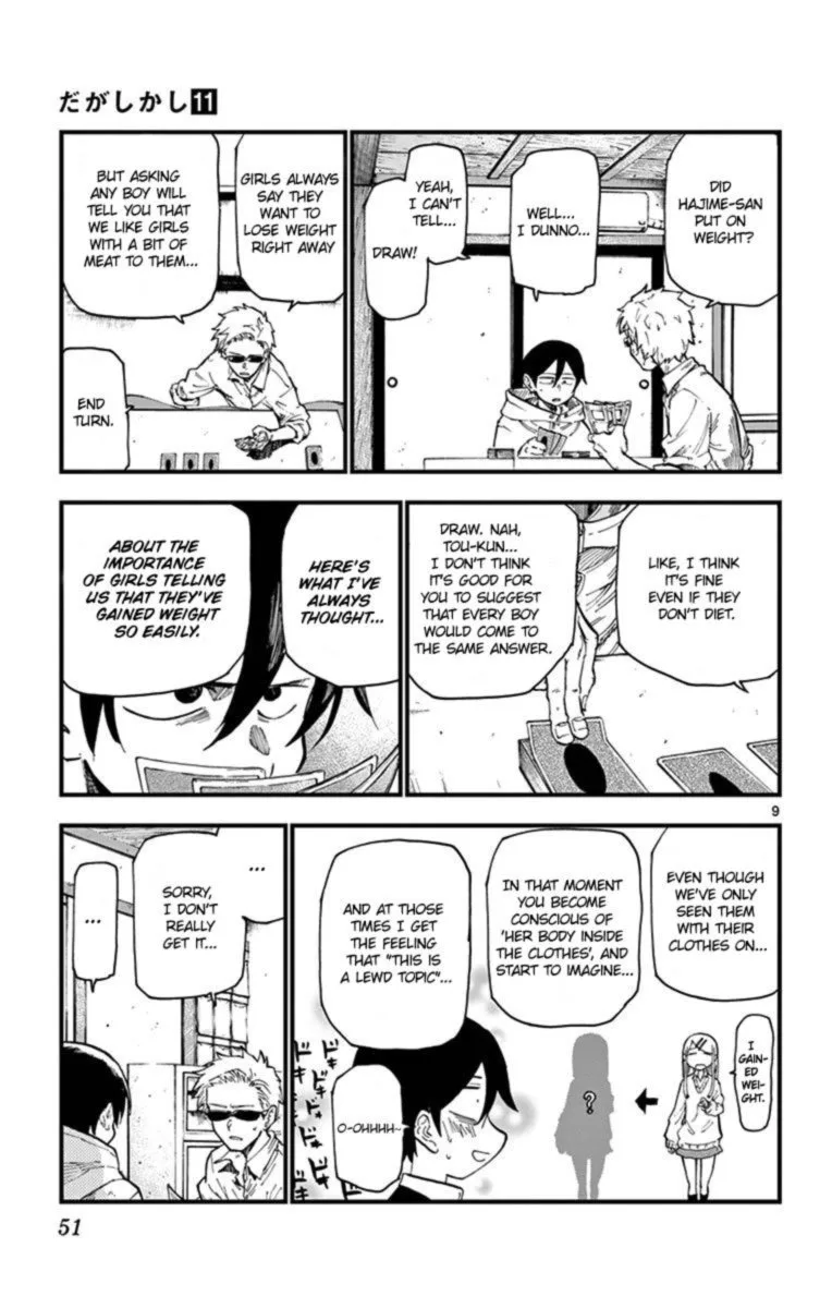 Dagashi Kashi Chapter 175 page 9