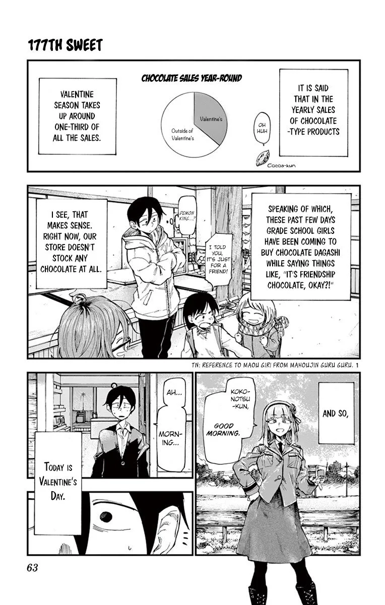 Dagashi Kashi Chapter 177 page 1