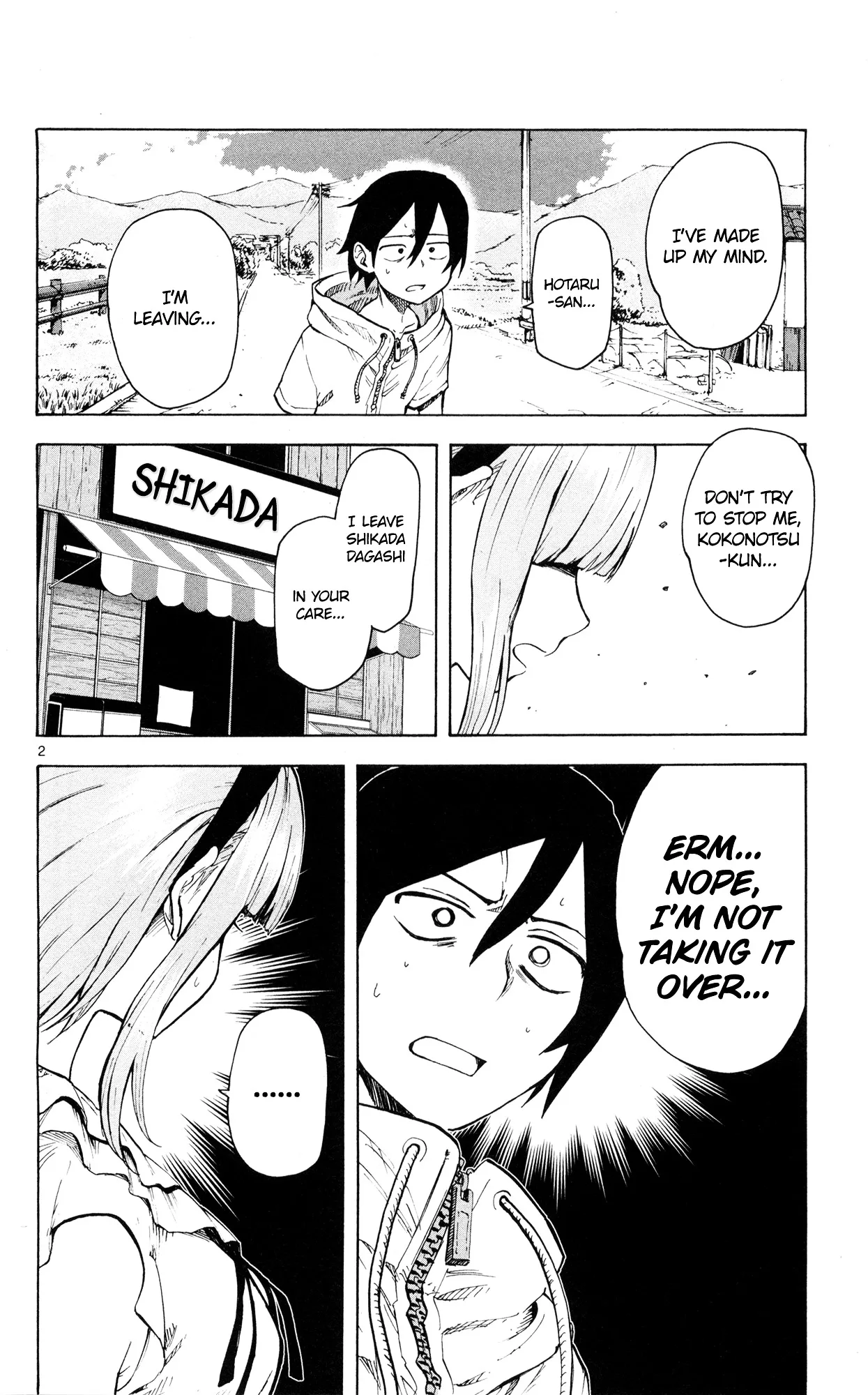 Dagashi Kashi Chapter 46 page 3