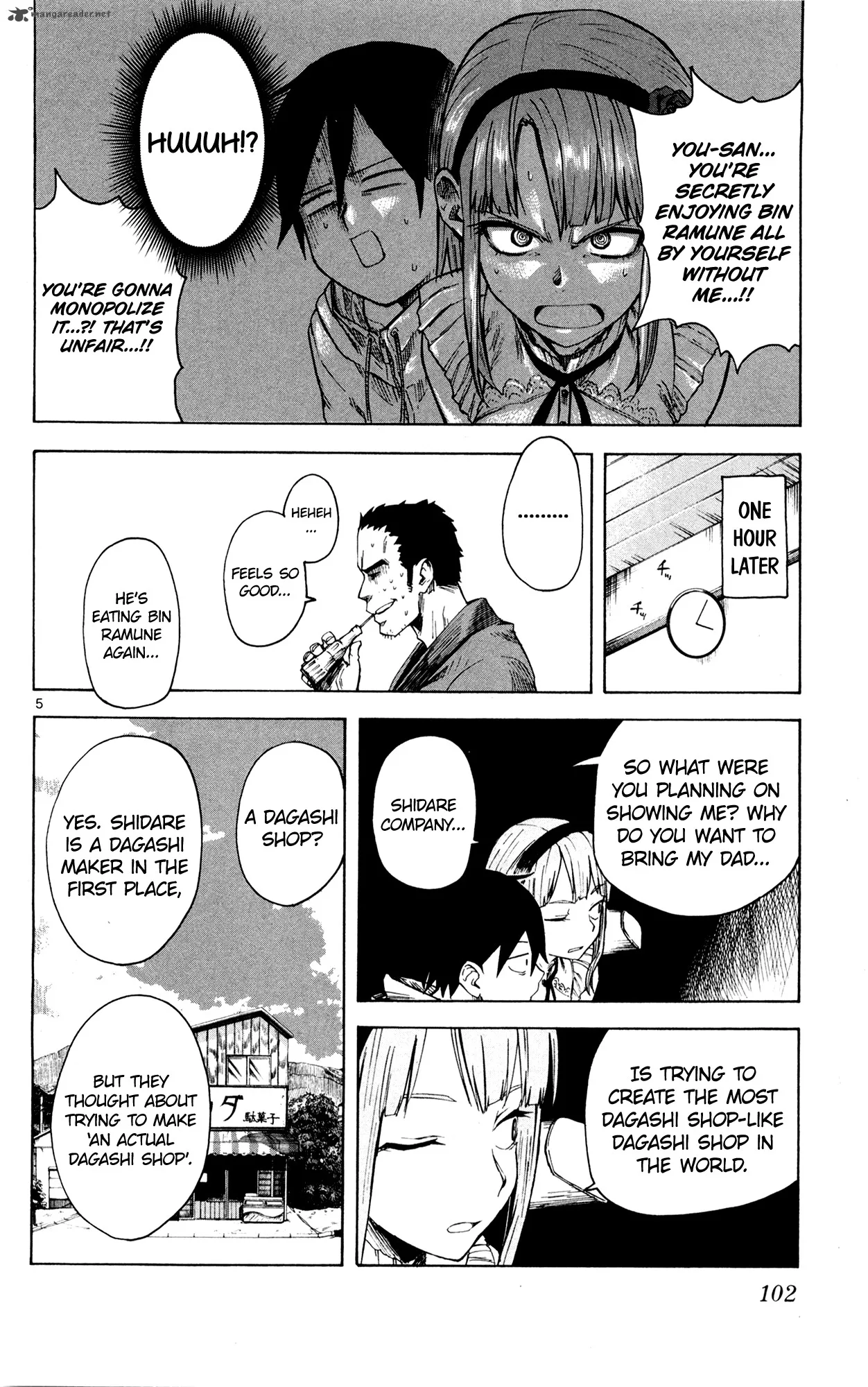 Dagashi Kashi Chapter 50 page 6