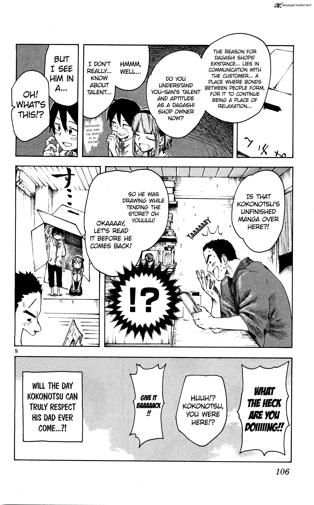 Dagashi Kashi Chapter 50 page 10