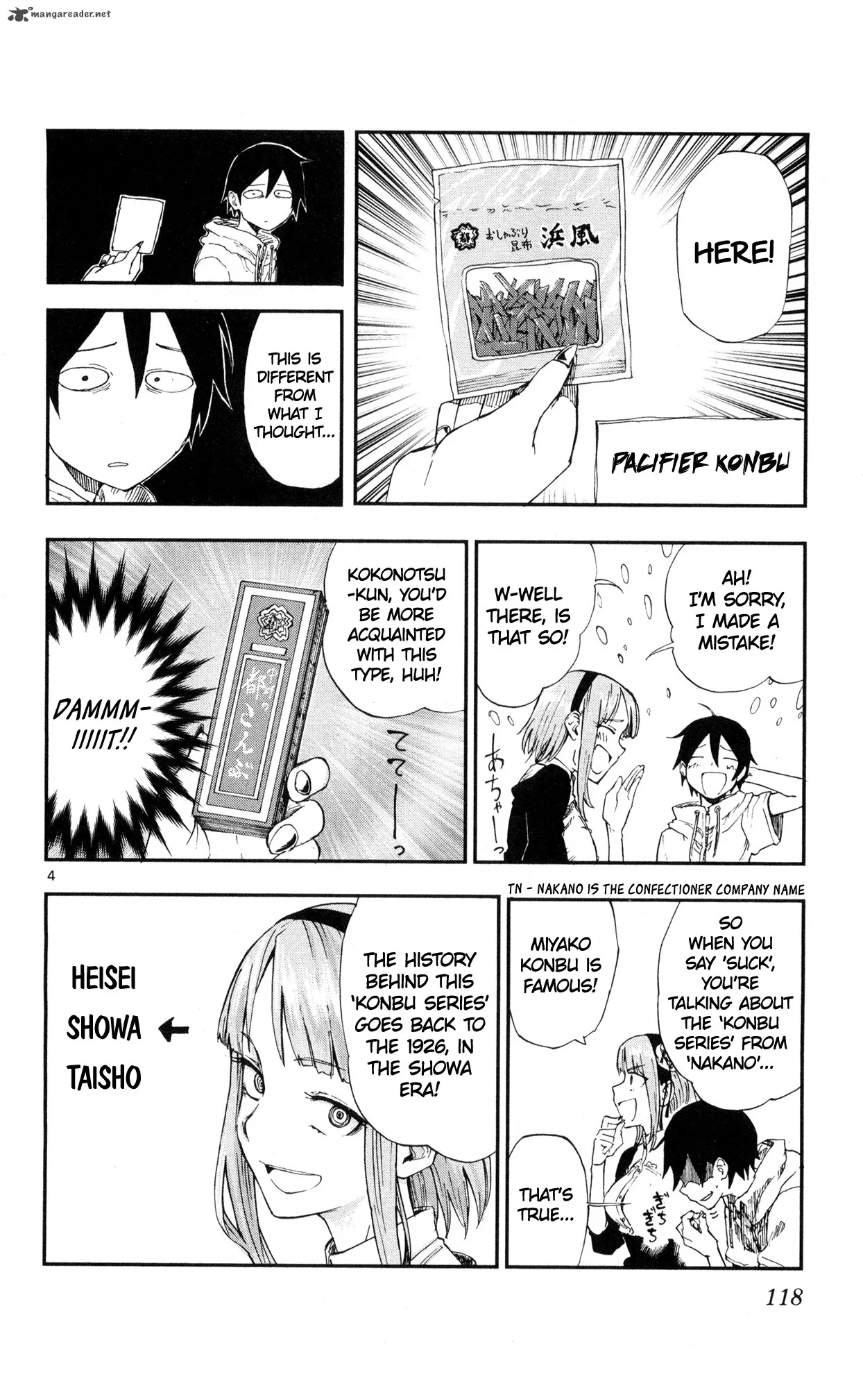 Dagashi Kashi Chapter 51 page 4