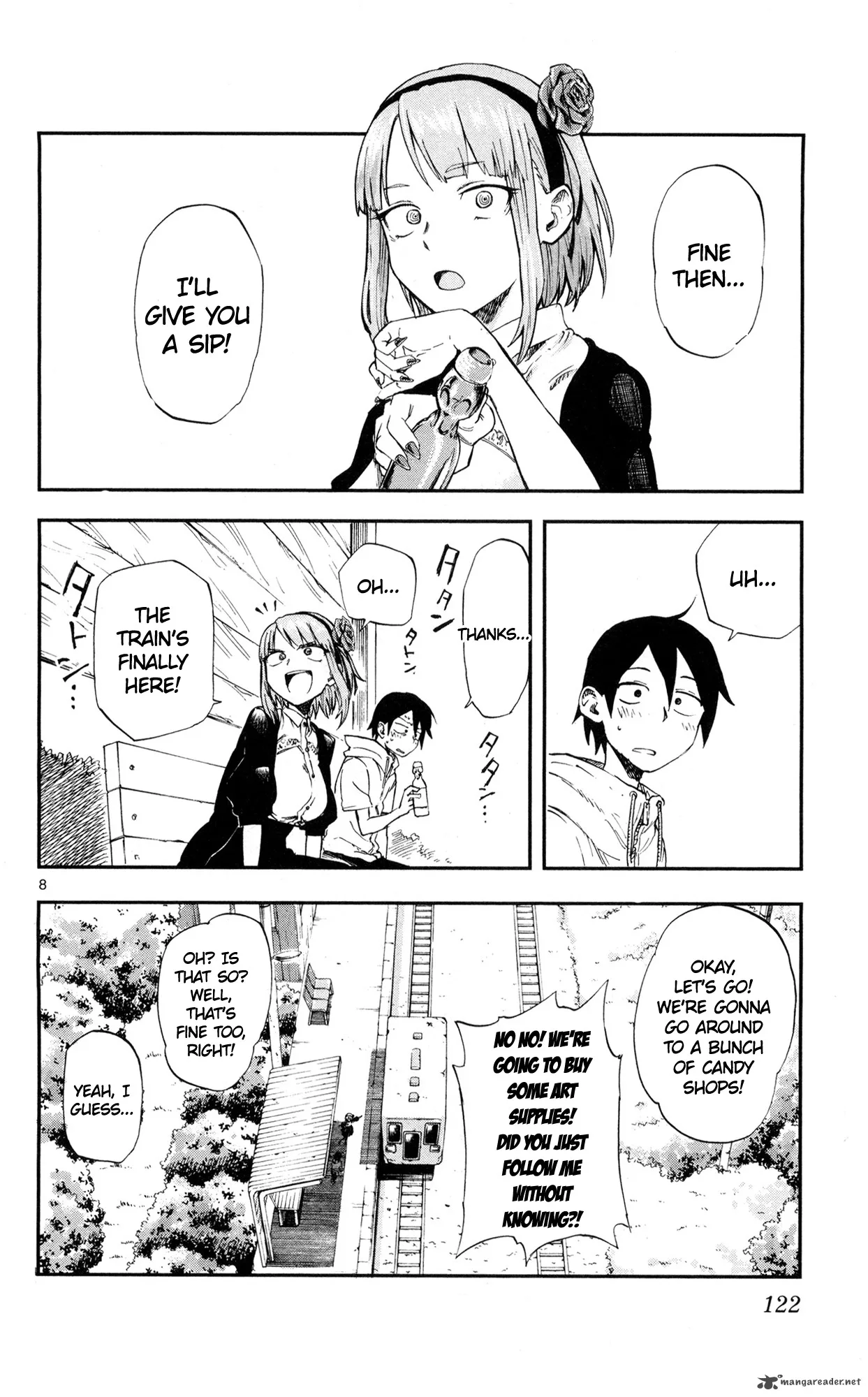 Dagashi Kashi Chapter 51 page 8