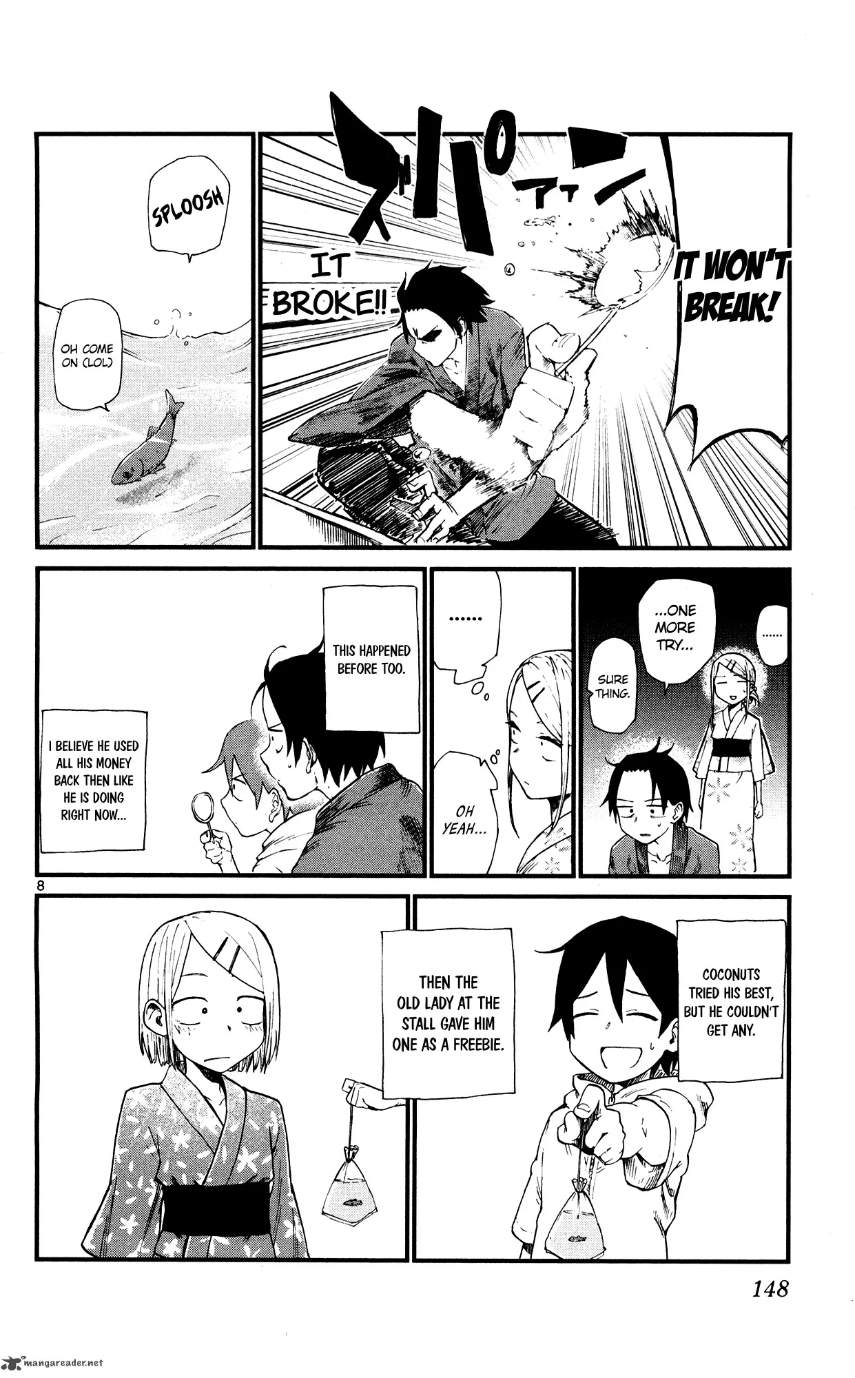 Dagashi Kashi Chapter 55 page 8