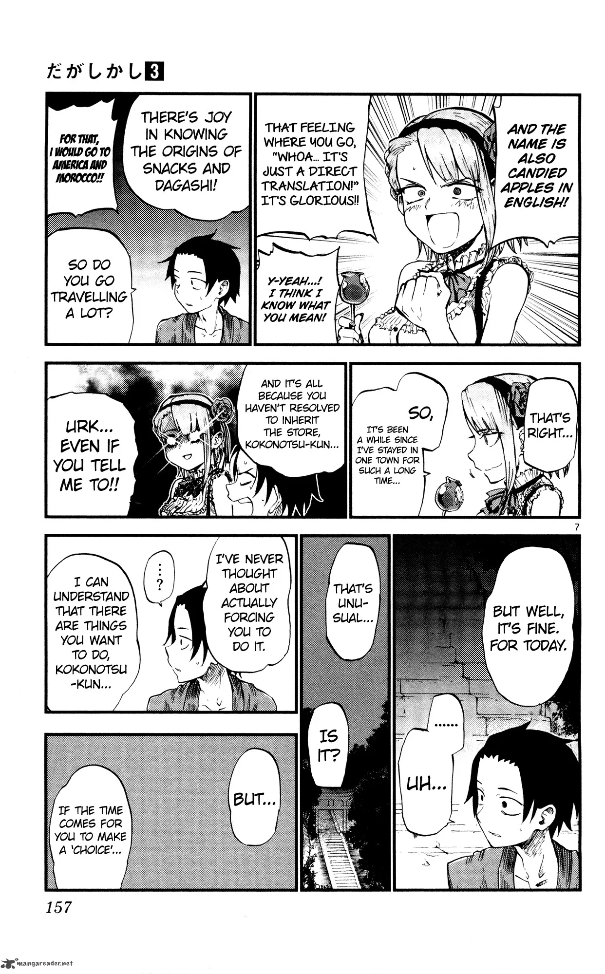 Dagashi Kashi Chapter 56 page 7