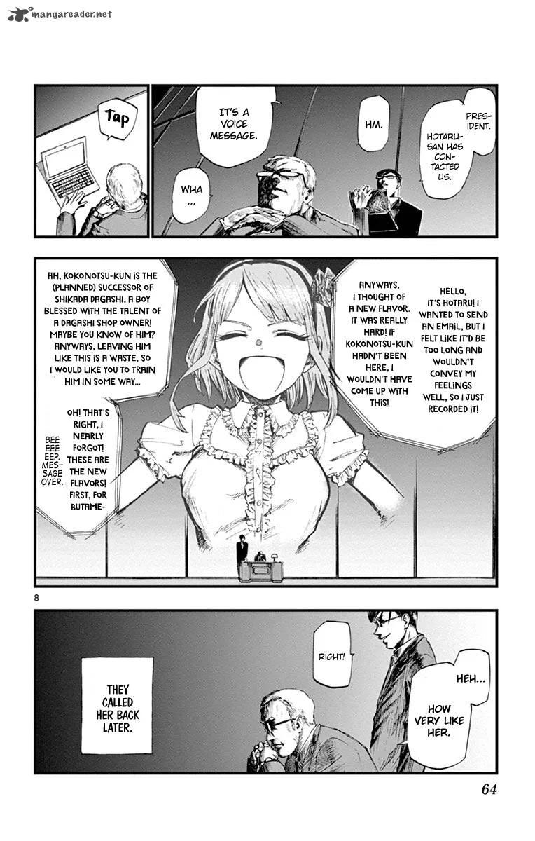 Dagashi Kashi Chapter 81 page 8
