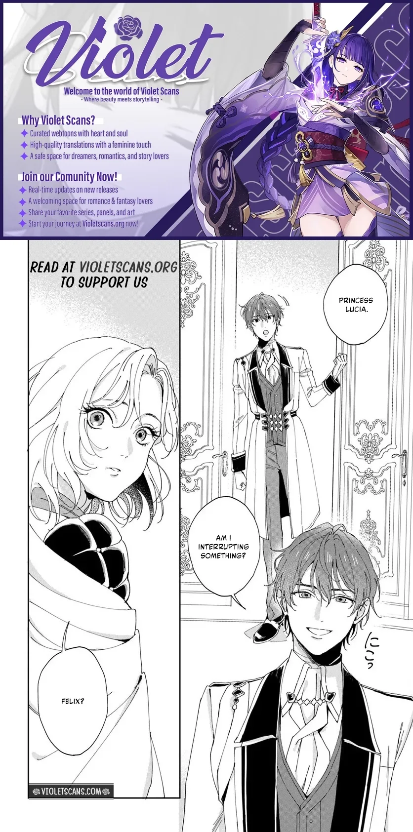Daiichiojo Lucia no Kikan to Kareinaru Kaishingeki Chapter 2.3 page 1
