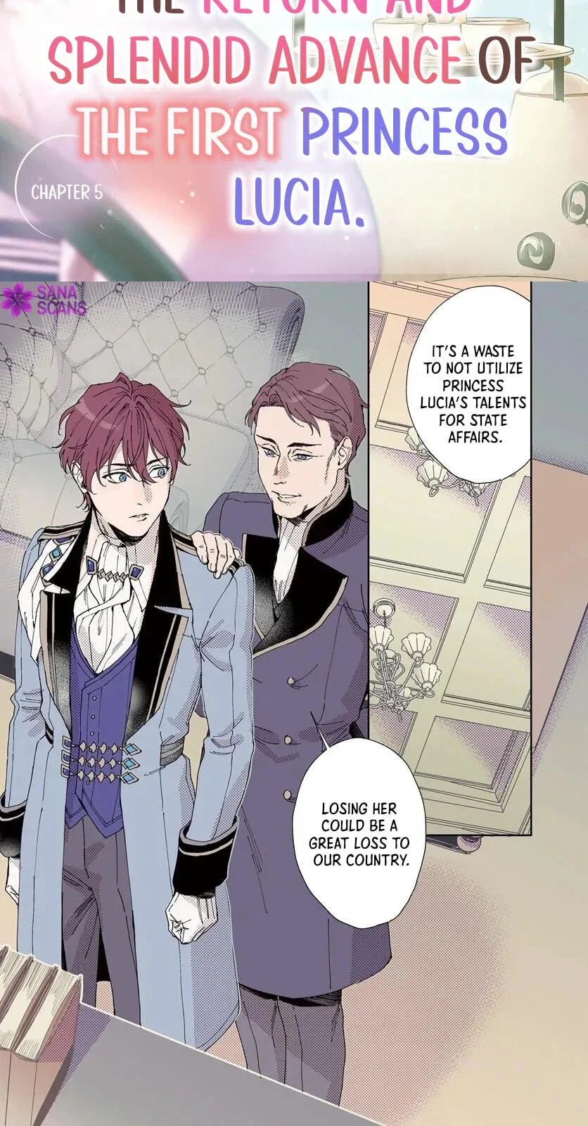 Daiichiojo Lucia no Kikan to Kareinaru Kaishingeki Chapter 5 page 3