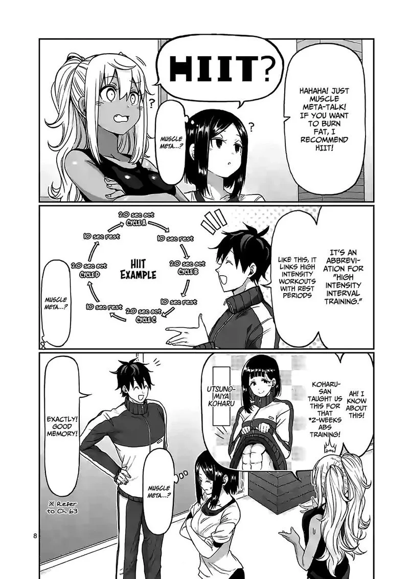 Danberu nan kiro moteru? Chapter 87 page 8