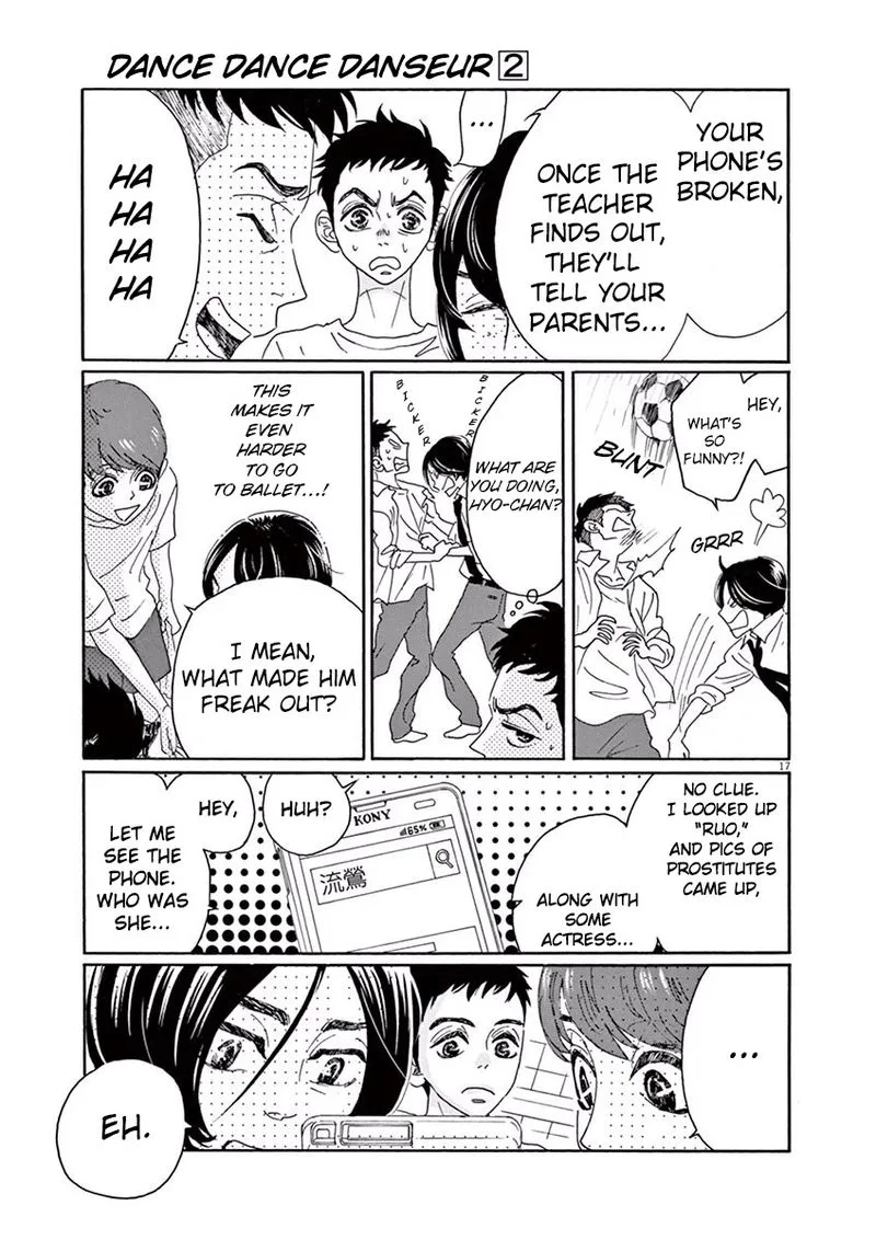 Dance Dance Danseur Chapter 11 page 17