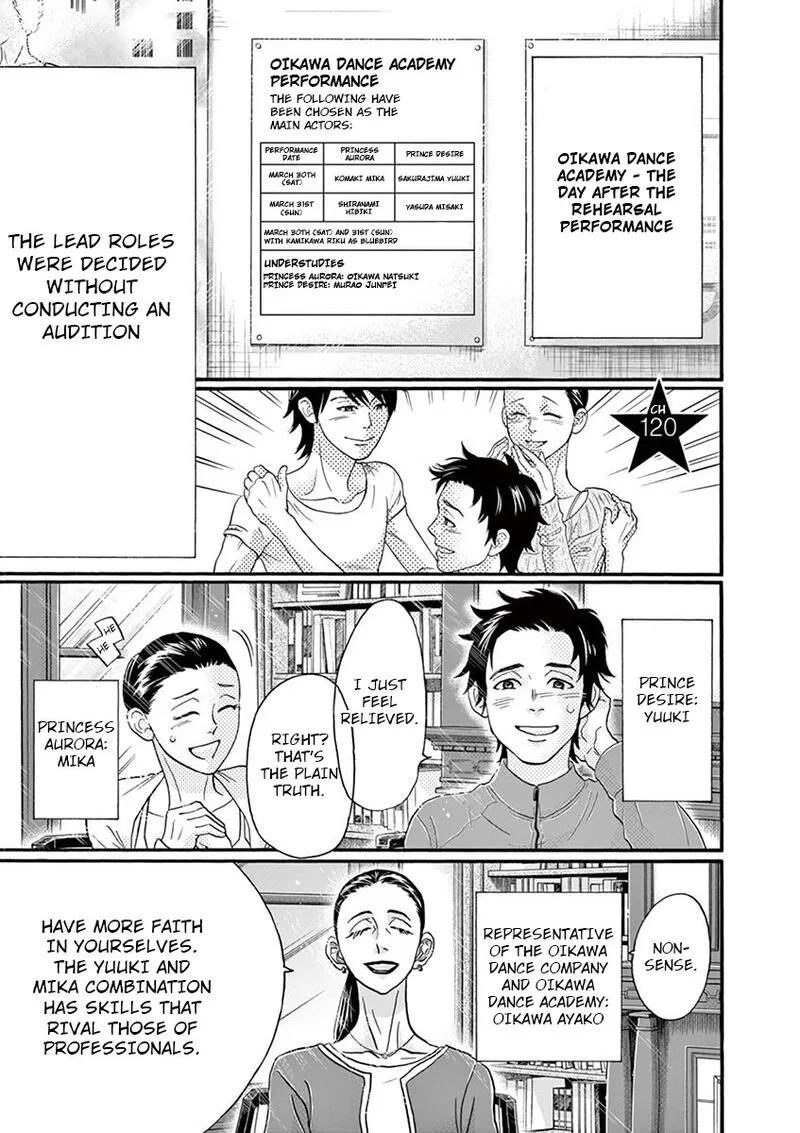 Dance Dance Danseur Chapter 120 page 1