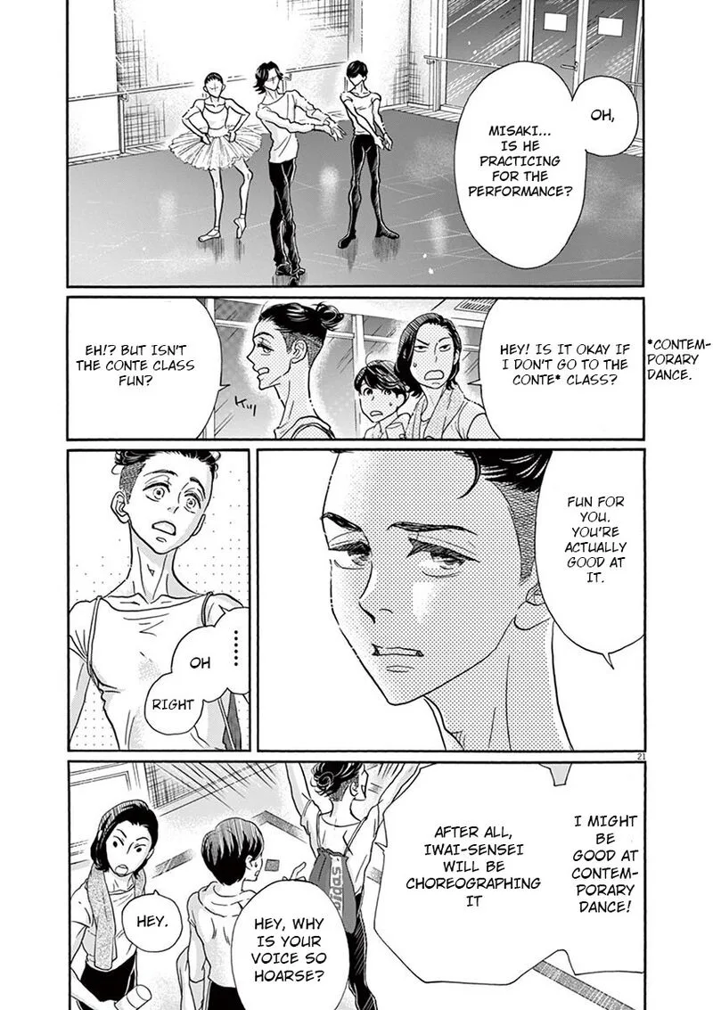 Dance Dance Danseur Chapter 120 page 21