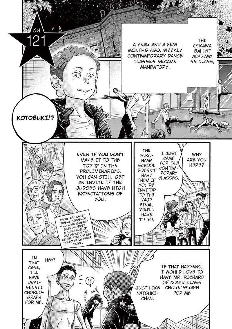 Dance Dance Danseur Chapter 121 page 1