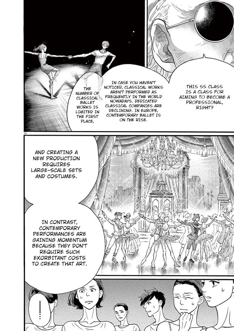 Dance Dance Danseur Chapter 122 page 16