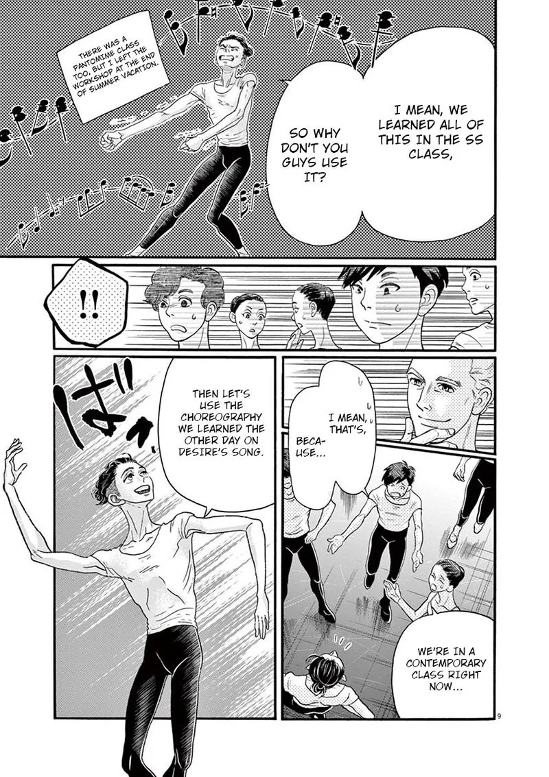 Dance Dance Danseur Chapter 122 page 9