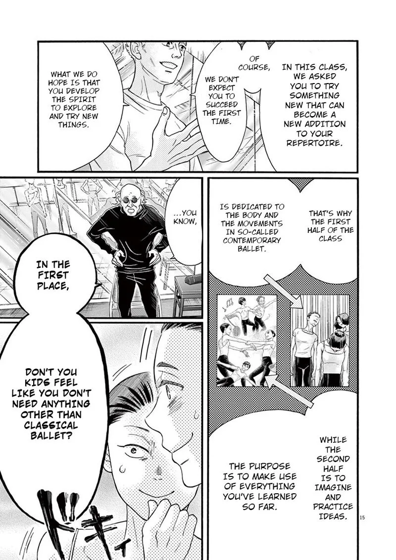 Dance Dance Danseur Chapter 122 page 15