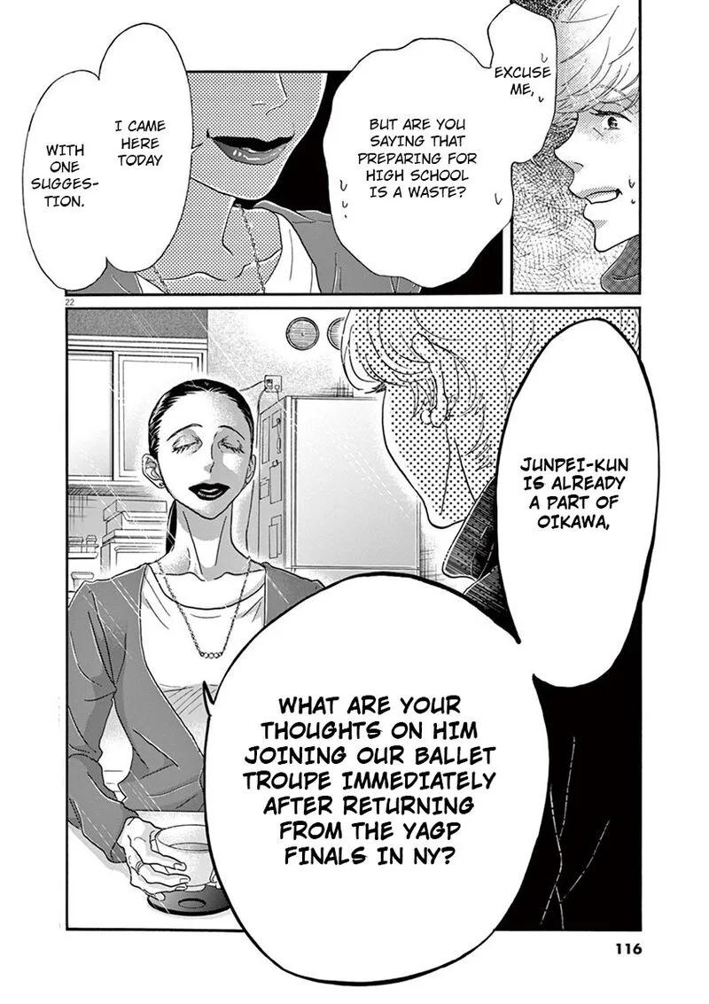 Dance Dance Danseur Chapter 124 page 22