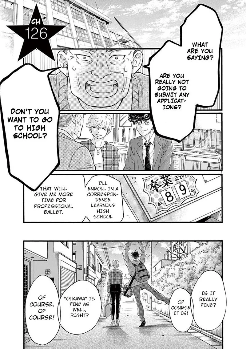 Dance Dance Danseur Chapter 126 page 2