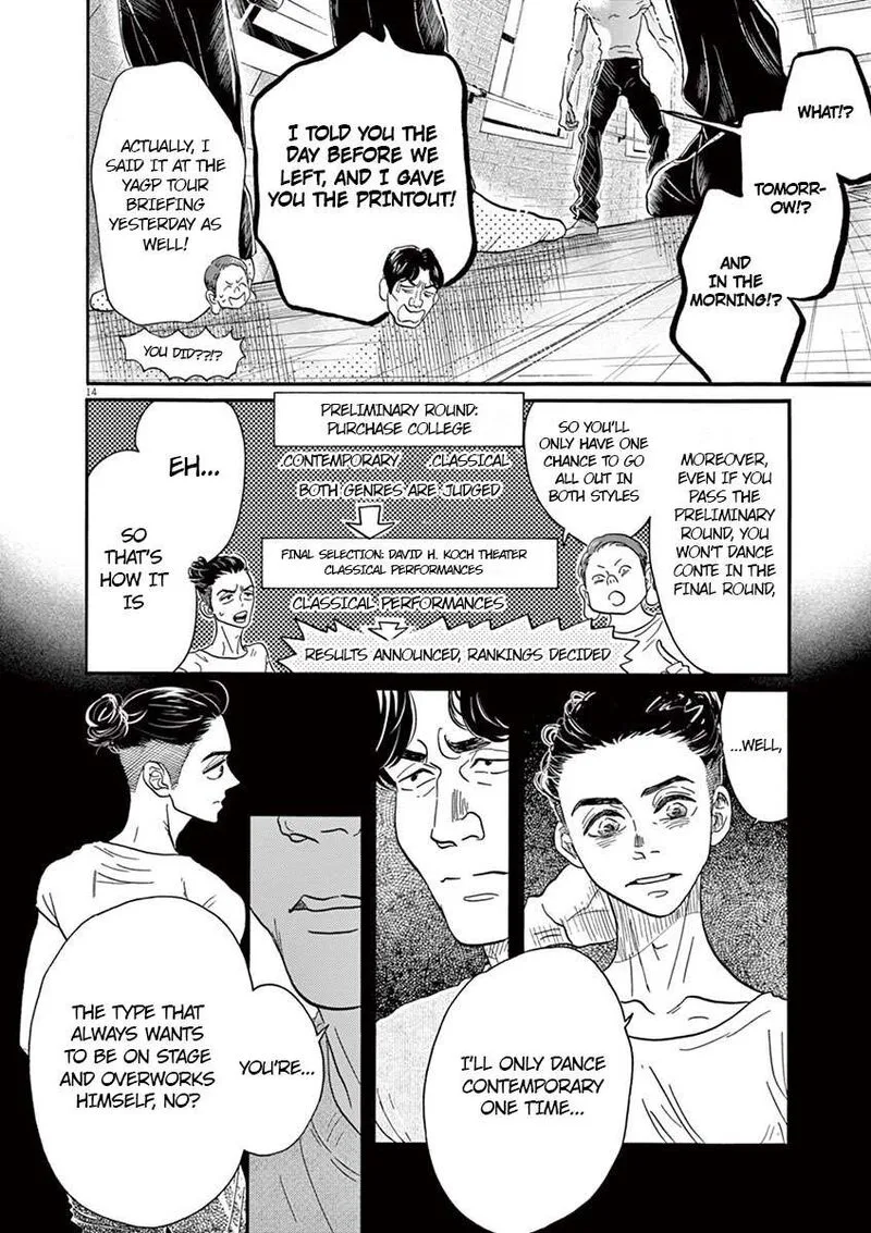 Dance Dance Danseur Chapter 133 page 14