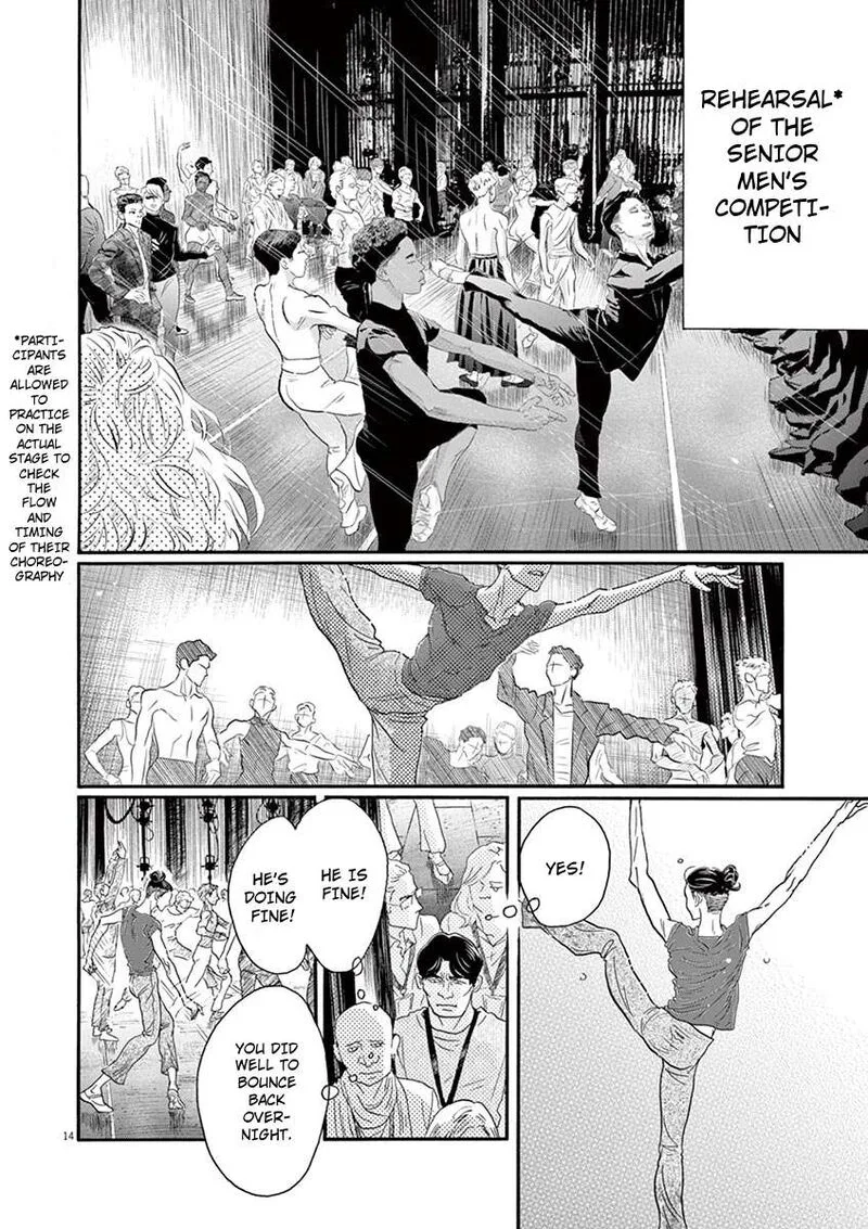 Dance Dance Danseur Chapter 134 page 14