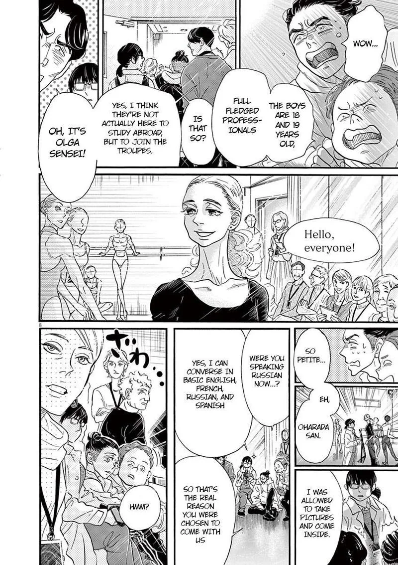 Dance Dance Danseur Chapter 138 page 8